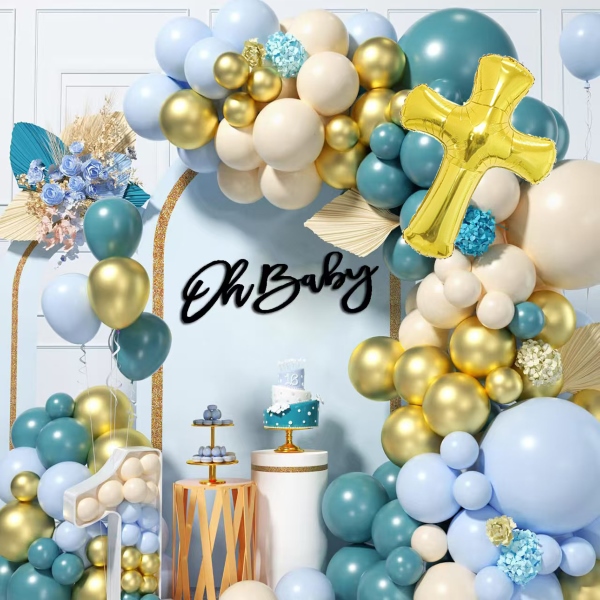 베이비 샤워 풍선 아치 키트