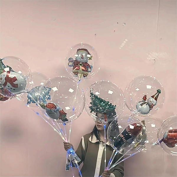 크리스마스 테마 보보 풍선