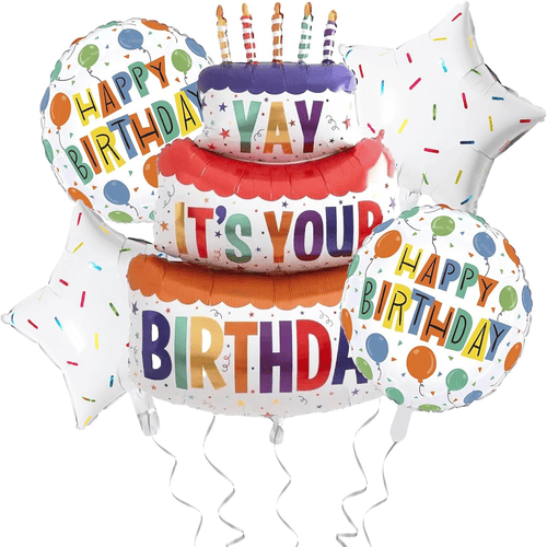 호일 풍선 생일 세트