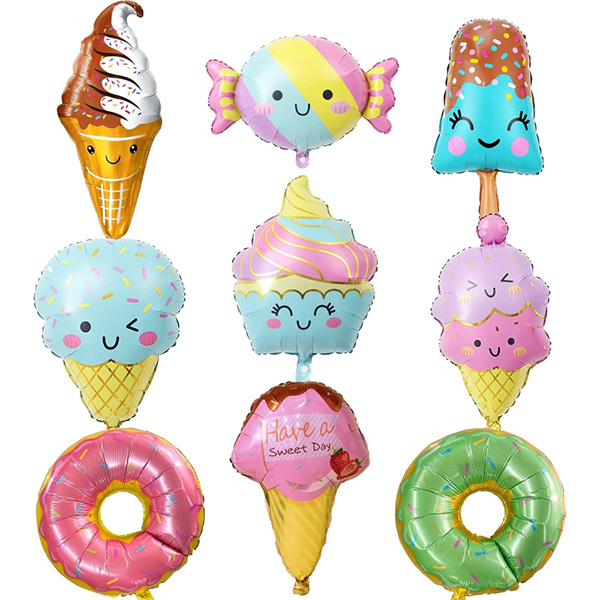 아이스크림 호일 풍선