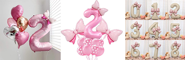 foil balloon set