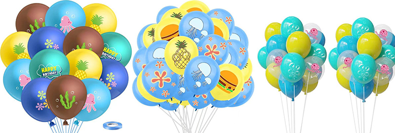 SpongeBob SquarePants Latex Balloons Kits