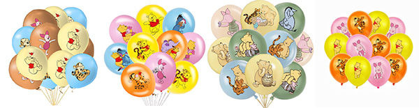 Winnie the Pooh latex balloon kit